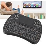 Jiawu Control Remoto de Teclado Inalámbrico, Portátil, Alcance de 32,8 Pies, 2 Modos, Teclado Inalámbrico Recargable, Ratón con Panel Táctil para PC - Imagen 2