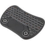 Jiawu Control Remoto de Teclado Inalámbrico, Portátil, Alcance de 32,8 Pies, 2 Modos, Teclado Inalámbrico Recargable, Ratón con Panel Táctil para PC - Imagen 3