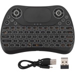 Jiawu Control Remoto de Teclado Inalámbrico, Portátil, Alcance de 32,8 Pies, 2 Modos, Teclado Inalámbrico Recargable, Ratón con Panel Táctil para PC - Imagen 6