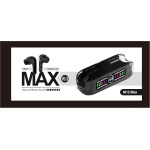 Auriculares bluetooth M12 max Negro