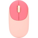 HEEPDD Combinación de Ratón y Teclado Tecnología Inalámbrica de 2,4 GHz Diseño de Botones Redondos Retro Combinación de Ratón y Teclado Inalámbrico para Escritorio (Rosa) - Imagen 4