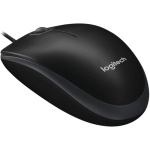 Logitech K120 Teclado con Cable para Windows, Black con B100 Ratón con Cable, Black - Imagen 7