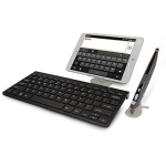 Teclado inalámbrico de computadora KM-909 2.4GHz Teclado multimedia inalámbrico de 2.4GHz + Ratón de pluma óptica inalámbrica con receptor USB Conjunto para computadora PC portátil, pluma aleatoria Co - Imagen 5