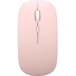 Teclado de computadora Ratón Teclado inalámbrico Ratón Tijera Pie Textura Función de tecla de Acceso Directo de Inicio Rosa - Imagen 8