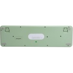 ANGGREK Teclado inalámbrico y ratón inalámbrico de 2.4 GHz de 104 teclas y juego de teclado de escritorio de oficina lindo teclado para computadora (color verde mezclado) - Imagen 7