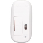 DELURA Ratón inalámbrico, cómodo ergonómico con Revestimiento UV, Juego de Teclado y ratón, Teclas grabadas, 78 Teclas for el hogar/5 (Color : Silver) - Imagen 5