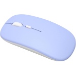 Teclados de Computadora Ratones, Juego de Ratón con Teclado Inalámbrico Diseño Ergonómico Estructura de Pie de Tijera de Metal ABS para Oficina (Blue) - Imagen 8