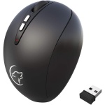 Trailrest Ratón Cable YWYT Performance 2.4G G836 Ratón ergonómico Ratones para Juegos Ratón inalámbrico con 6 Teclas de Ratón Inalámbrico (Black, One Size) - Imagen 2
