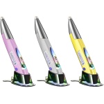 YIWENG Ratón óptico de 2,4 GHz, Manos Izquierda y Derecha, Recargable, inalámbrico, óptico, de Bolsillo, ratón, inalámbrico, Doble, Teclas derechas, púrpura,Ratón inalámbrico de 2 - Imagen 5