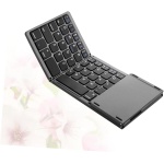 Gatuida Teclado Inalambrico Teclado Táctil Teclado De La Tableta Teclado Plegable Teclado del Telefono Teclado Tablet Teclados Inalambricos para Computadoras Ratón Pliegue - Imagen 9