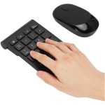 Dioche , Almohadilla Numérica para Ordenador Portátil y Ratón Inalámbrico, Combo de 2,4G, Inalámbrico Ultradelgado, Interruptor de 22 Teclas, Teclado Gratuito y Paquetes de Ratón - Imagen 9