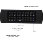 Sxhlseller Ratón Volador Inalámbrico de 2,4G, Control Remoto de Teclado Mini Air Mouse, Mango de Juego Somatosensorial, para Windows/OS X/Android/Linux, Antivibración Inteligente - Imagen 6