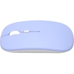 Teclados de Computadora Ratones, Juego de Ratón con Teclado Inalámbrico Diseño Ergonómico Estructura de Pie de Tijera de Metal ABS para Oficina (Blue) - Imagen 7