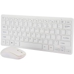 Mini Teclado Inalámbrico, Juego de Teclado y Ratón de 2,4G, Práctico Combo de Teclado y Ratón, Accesorio de Ordenador, Escritura a Largo Plazo para el Hogar de Negocios - Imagen 3