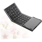 Gadpiparty Teclado Inalámbrico Teclado Plegable Teclado del Teléfono Teclado De La Tableta Teclado Inalámbrico De Computadora Teclados De Computadora Toque del Ratón - Imagen 6