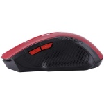 Ratón óptico inalámbrico para juegos para PC: 800 ppp / 1200 ppp, ajustable, ratón inalámbrico para juegos Ratón para juegos de 2,4 Ghz con 6 teclas, sin necesidad de código, plug-and-play(rojo) - Imagen 7
