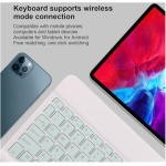 Teclado Y Ratón Inalámbricos, Juego de Teclado Bluetooth de 10 Pulgadas con Carga USB, Teclado Inalámbrico Ultrafino Y Silencioso con Ratón de 1600 dpi para PC, Portátil(Verde) - Imagen 6