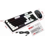 Censous de teclado y ratón inalámbricos para juegos 2.4G, teclado y ratón bicolor sin desvanecimiento - Imagen 8
