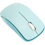 DAWH Ratón del Teclado del USB, Material del ABS del Ratón del Teclado del Juego Inalámbrico de 68 Teclas 2.4G para el Escritorio (Color Mezclado Azul) - Imagen 4