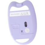 Combo DE Teclado Y RATÓN INALÁMBRICO Morado, DISEÑO Retro MECANÓGRAFO (Violeta) - Imagen 7