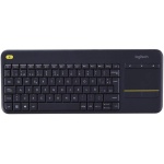 Logitech K400 Plus Teclado Inalámbrico Táctil para TV con Control Multimedia y Touchpad, Teclado QWERTY Español - Negro - Imagen 4