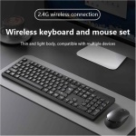 ROTEMADEGG Juego De Teclado Y RatóN InaláMbricos De 2,4 G para El Trabajo, La Oficina, Los Juegos, El Teclado, Los Accesorios De PC - Imagen 7