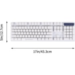 Gatuida 1 Juego Conjunto De Ratón De Teclado Combo y Teclado para Juegos con Cable Teclado Que Brilla En La Oscuridad Teclado con Cable y Oficina Abdominales Inalámbrico - Imagen 9