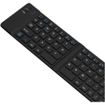 JUCHRZEY Teclado Inalámbrico Plegable Ratón Compatible con Teclado Ultrafino Plegable Soporte para Teléfono Tableta 3 Modos Recargable para iOS/Android Tablet Teléfono - Imagen 6