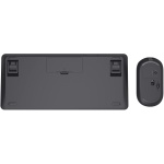 Trust Lyra Pack Teclado y Ratón Inalámbrico Bluetooth, QWERTY Español, 84% Plástico Reciclado, Combo Recargable Compacto para Windows, Mac, PC, Portátil, Tablet, iPad, Android, iOS, Negro - Imagen 12