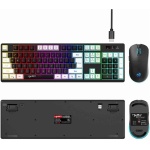 Censous de teclado y ratón inalámbricos para juegos 2.4G, teclado y ratón bicolor sin desvanecimiento - Imagen 3