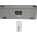 Juego de Ratón con Teclado Inalámbrico de Modo Doble, Ratón con TecladoRecargable de Tamaño Completo, Combinación de Teclado y Ratón Inalámbricos Ultradelgados de 2,4G, Estable, - Imagen 8