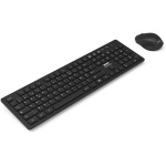 Port Connect - Paquete de Escritorio inalámbrico Profesional de 2,4 GHz, ratón silencioso y Teclado USB-A/USB-C Negro - Imagen 2