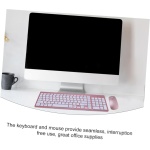 OSALADI Teclado Inalámbrico Y Ratón Teclado Recargable Teclado Inalámbrico Y Teclado Inalámbrico para Juegos Ratones Teclado Teclado Ultrafino Ratones Oficina Ordenador Portátil - Imagen 5