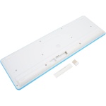 Combo de Teclado y Ratón Inalámbricos, Teclado de 96 Teclas, Distancia de Transmisión de 10 M, con Almohadilla Antideslizante, Juego de Teclado y Ratón 2.4G para Ordenador, Portátil(Azul) - Imagen 7
