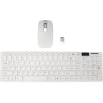 Kufoo Moderno Combo Teclado Ratón Inalámbrico, Teclado Inalámbrico Ergonómico Delgado y Compacto con Teclado Numérico para Portátil Macbook Air Ordenador Apple PC Ompatible con Windows - Imagen 6