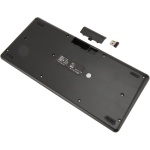 Teclado Inalámbrico, Teclado y Ratón Inalámbricos Coloridos, Ratón Redondo Duradero de 86 Teclas para Ordenador Portátil (Black) - Imagen 7