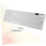 Gatuida Teclado Inalámbrico Ratón para Ordenador Portátil Teclado De Tableta Inalámbrico Windows Teclado Portátil Ratón Inalámbrico Teclado para Ordenador Portátil 24G Teclado - Imagen 4