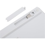 Vikye Combo de Teclado y Ratón Inalámbricos, Teclado de 78 Teclas, Ratón Ergonómico Ajustable de 3 dpi, Receptor USB de 2,4 GHz para Escritorio, PC, Tableta (Blanco Plateado) - Imagen 7