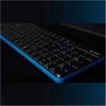 Elbe PTR-101 - Pack Teclado y ratón inalámbricos, emparejamiento automático, Receptor Nano USB, ratón óptico 3D, Receptor se Guarda en Parte Inferior ratón, Azul-Negro - Imagen 2