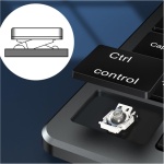 GTOULHH Combo Teclado y Ratón Inalámbrico Combo De Teclado Y Mouse Juego De Teclado Y Mouse Silenciosos For PC PC/Laptops/Ordenador(G) - Imagen 5