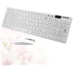 Gatuida Teclado Inalámbrico Ratón para Ordenador Portátil Teclado De Tableta Inalámbrico Windows Teclado Portátil Ratón Inalámbrico Teclado para Ordenador Portátil 24G Teclado - Imagen 2