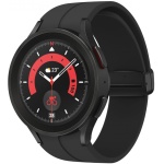 SAMSUNG SM-R920 Galaxy Watch5 Smartwatch Black Titanium 45mm EU - Imagen 1