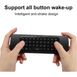 Sxhlseller Ratón Volador Inalámbrico de 2,4G, Control Remoto de Teclado Mini Air Mouse, Mango de Juego Somatosensorial, para Windows/OS X/Android/Linux, Antivibración Inteligente - Imagen 4
