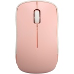 Shanrya Combinación de Ratón y Teclado Inalámbrico Conexión Inalámbrica 2,4G Combinación de Teclado y Ratón Inalámbricos Silenciosos Ahorro de Energía Dot Keycap para Oficina (Blanco Rosa) - Imagen 5