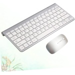 KOMBIUDA Teclado Inalámbrico Combo y Teclado Inalambrico Teclado y Inalámbrico y Teclado 2. Teclado Teclados Inalambricos para Computadoras Teclado Inalambrico Windows Ratón Tableta - Imagen 4