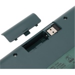 Juego Combinado de Teclado y RatóN, CombinacióN de Teclado y RatóN InaláMbrico Retro Hermosas Fundas ExtraíBles para Llaves de Oficina para Juegos en Casa (Verde) - Imagen 8