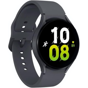 Samsung Galaxy Watch 5 (44 mm) Bluetooth - Reloj inteligente con rastreador de actividad física, grafito, versión alemana