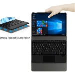 EHLCYS Funda con Teclado para Lenovo Tab P12 12,7 Pulgadas TB370FU 2023 Tableta, Trackpad Inteligente Multipunto Retroiluminado De 7 Colores, Teclado Bluetooth Inalámbrico Desmontable con Ratón - Imagen 6