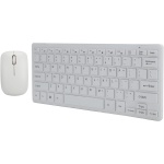 Ratón Inalámbrico, Juego de Teclado y Ratón de Alta Sensibilidad con Teclado Fil para el Hogar para la Oficina (Blanco) - Imagen 2