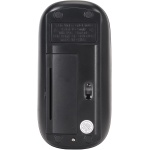AMONIDA Kit de Ratón de Teclado Inalámbrico Inteligente, Tecla Silenciosa Compacta, Combo de Ratón Inalámbrico Portátil, Baja Potencia, Antideslizante para Oficina (Negro) - Imagen 6